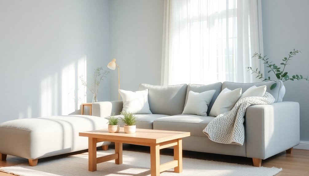 soft and soothing hues