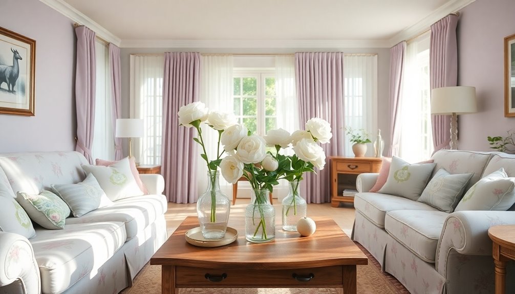 soft colors promote tranquility
