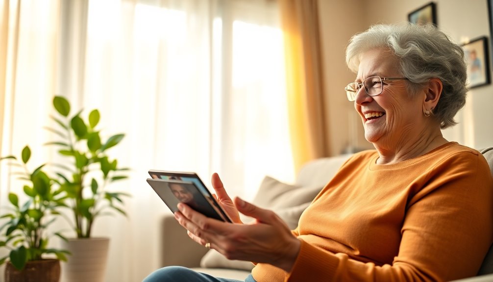 stay connected through video