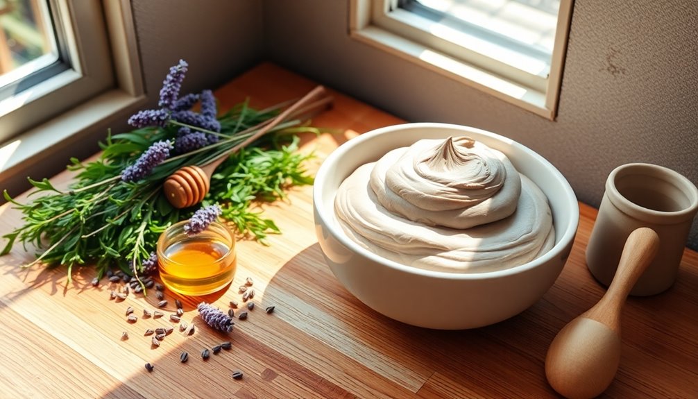 step by step clay mask