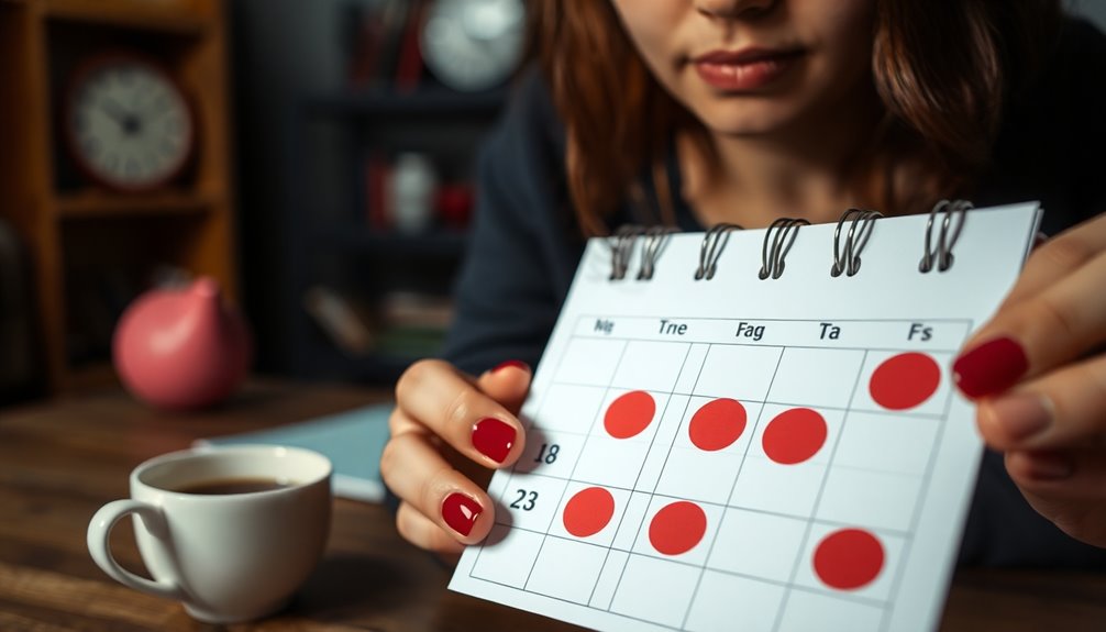 stress affects menstrual cycles