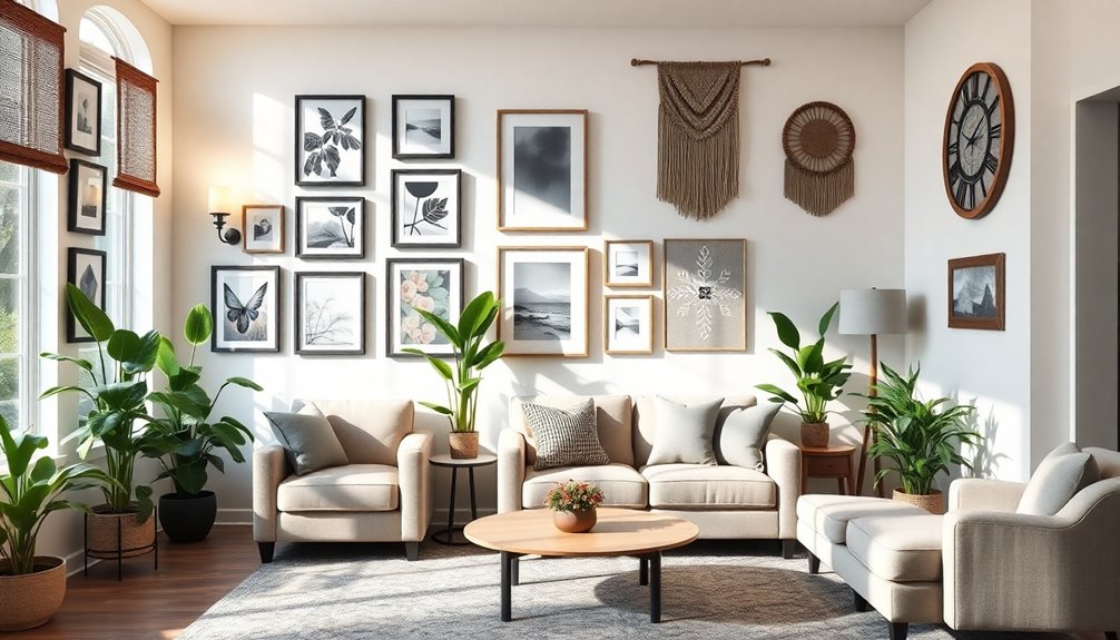 stylish interior wall accents