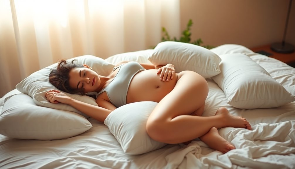 supportive pillows and sleep