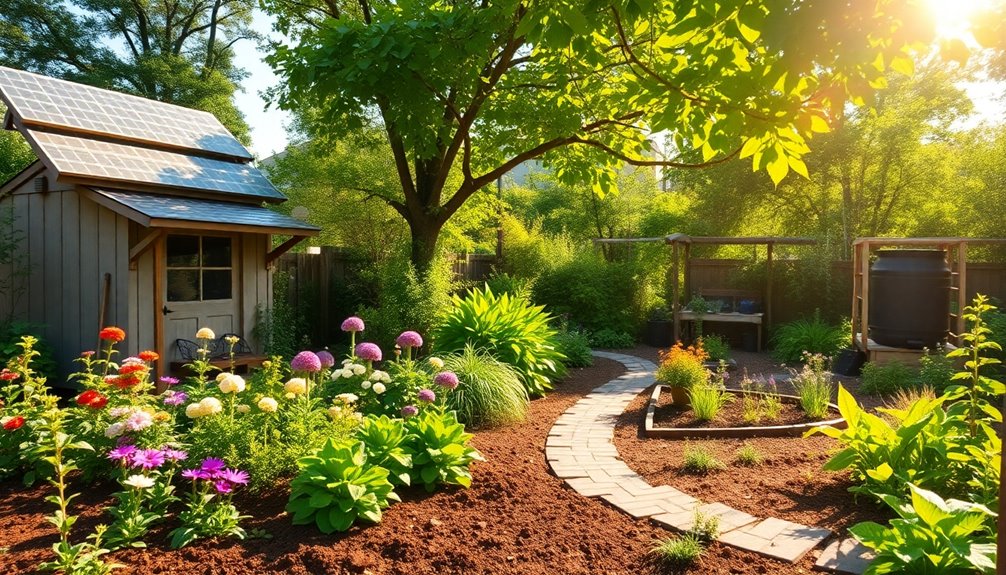 sustainable energy efficient gardening practices