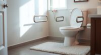 toilet safety rails elderly