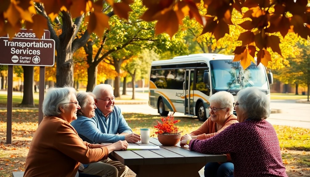 transportation services for activities