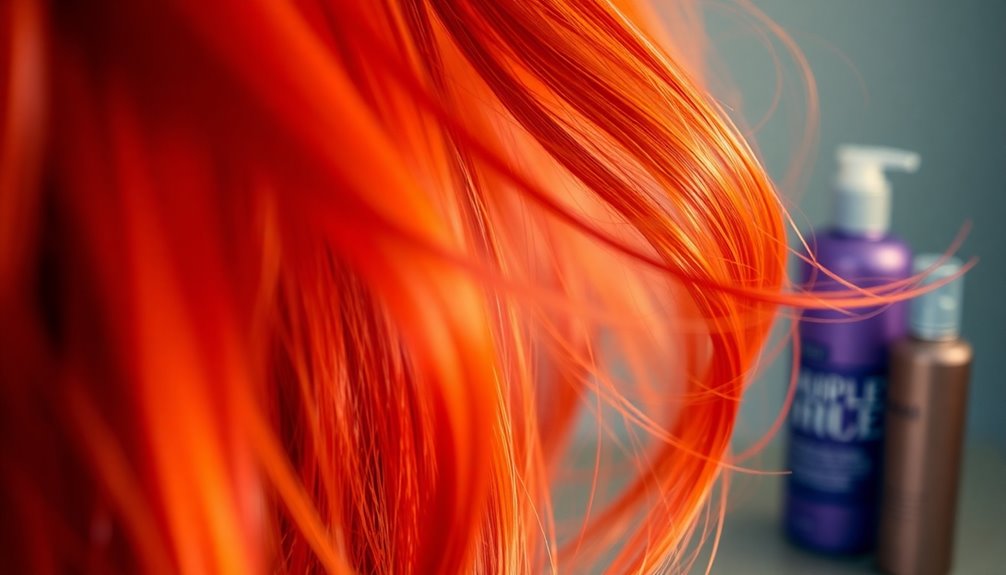 understanding orange hair tones