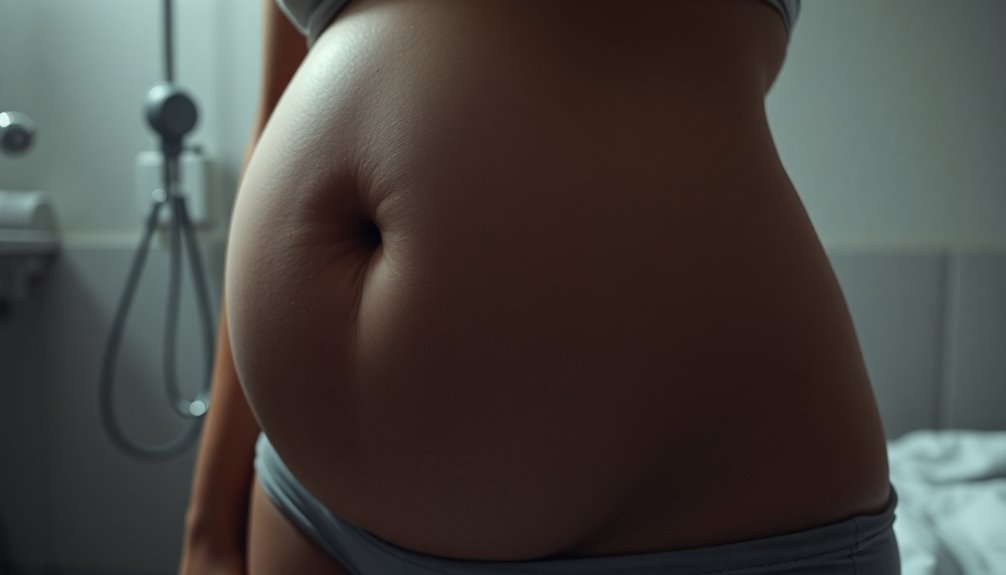 uterine rupture warning signs