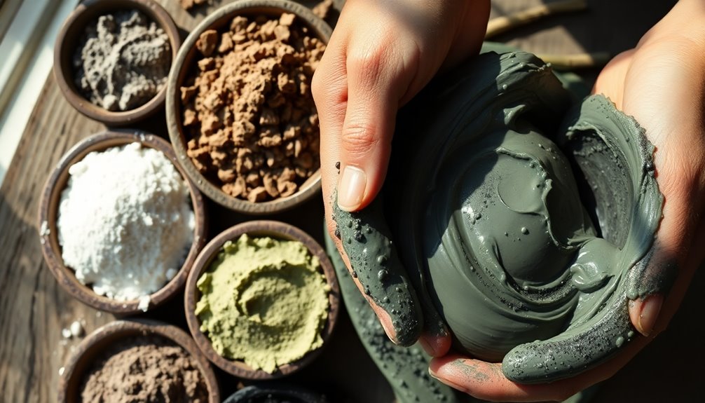 various clay types benefits