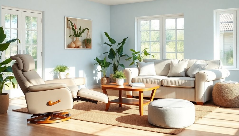 versatile and cozy furnishings