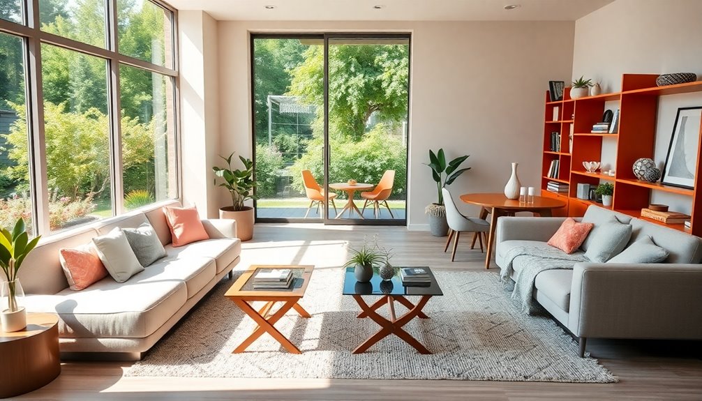 versatile furniture layout options