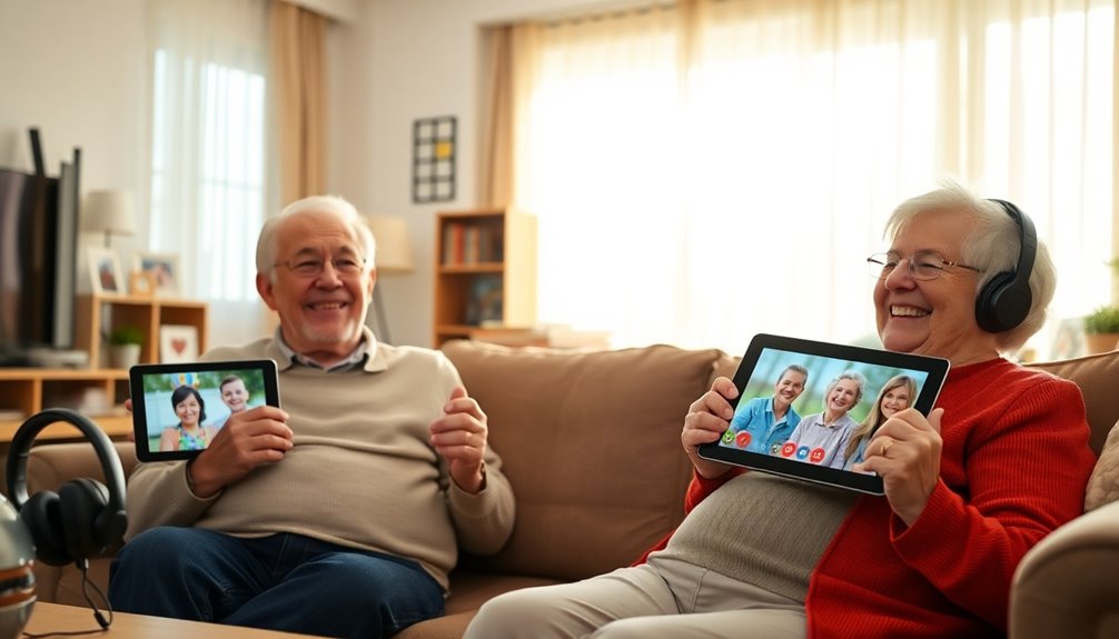 virtual connection through video