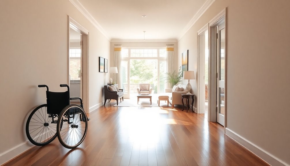 wider doorways for accessibility