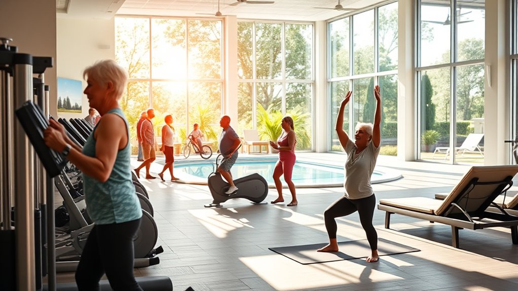affordable luxury fitness amenities
