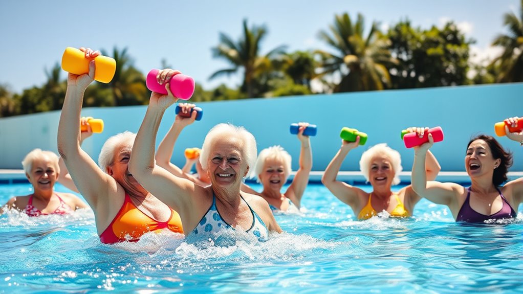 begin aqua aerobics today