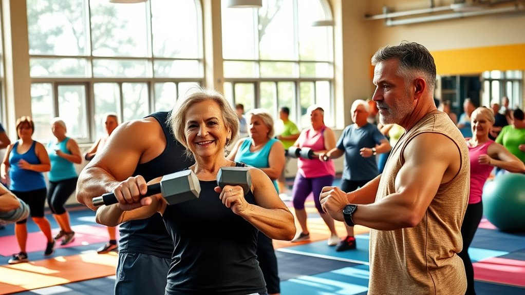 breaking fitness obstacles together