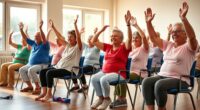 chair exercises for seniors