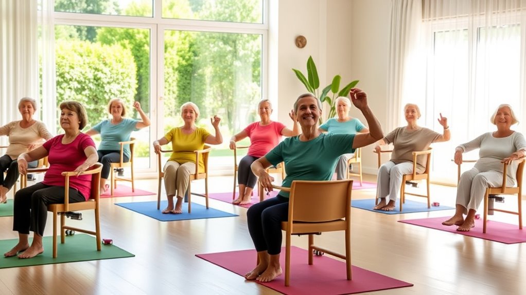 chair pilates improves well being