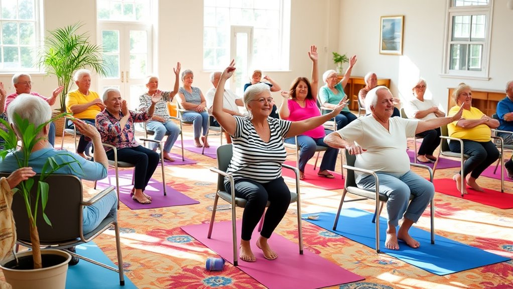 chair yoga community growth