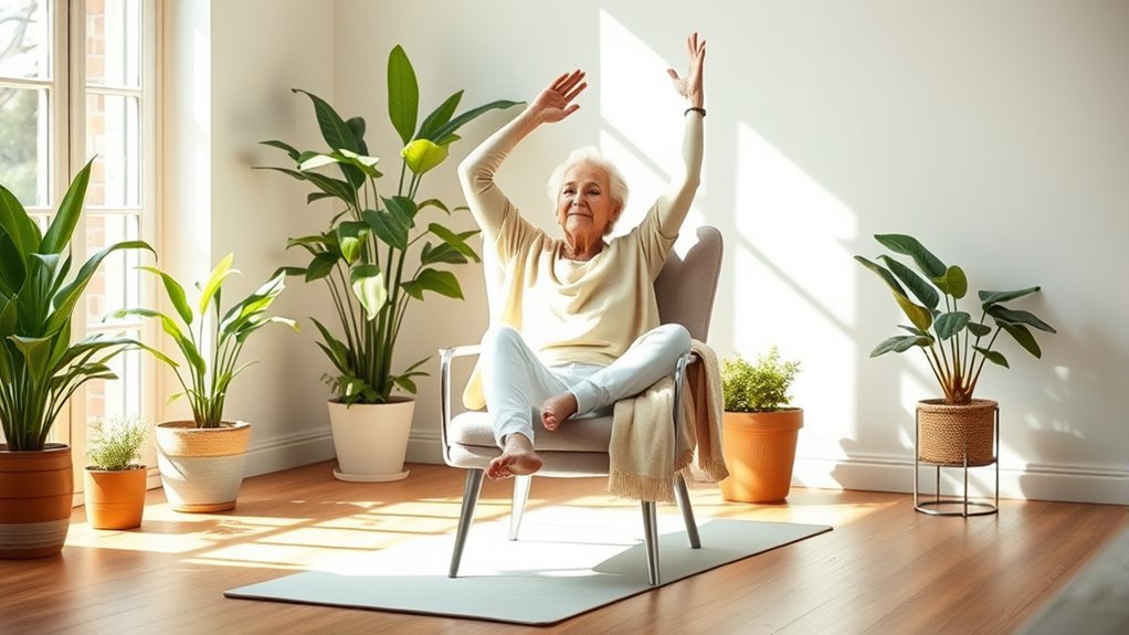 chair yoga daily practice