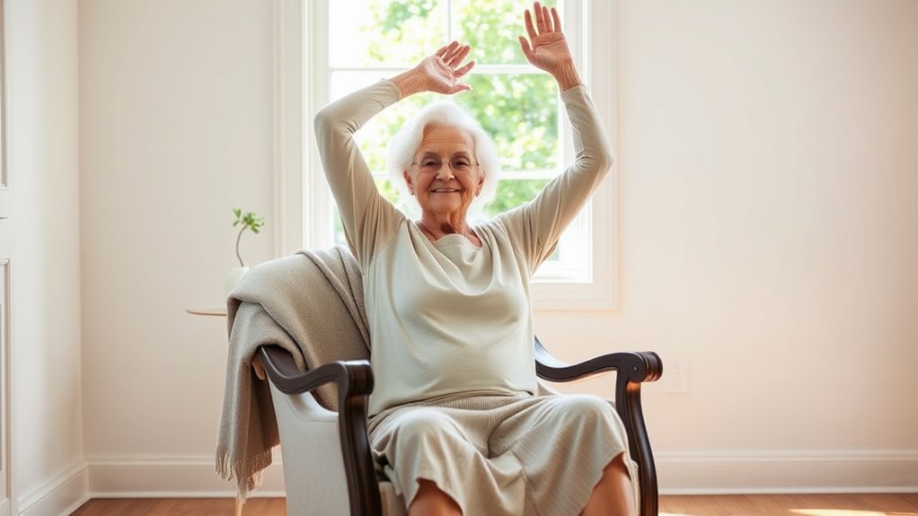 chair yoga enhances senior well being