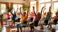 chair yoga for seniors