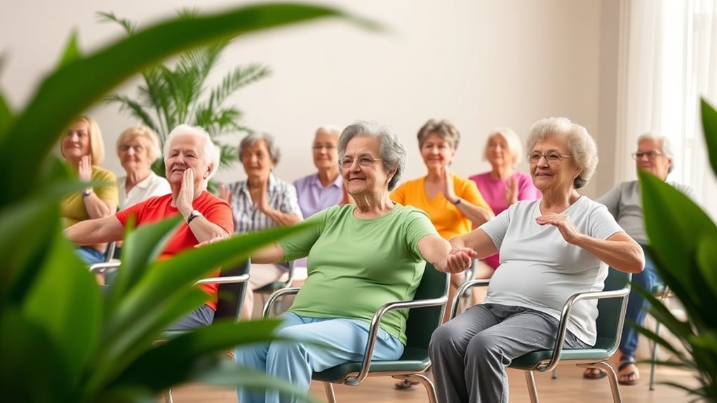 chair yoga pose guide