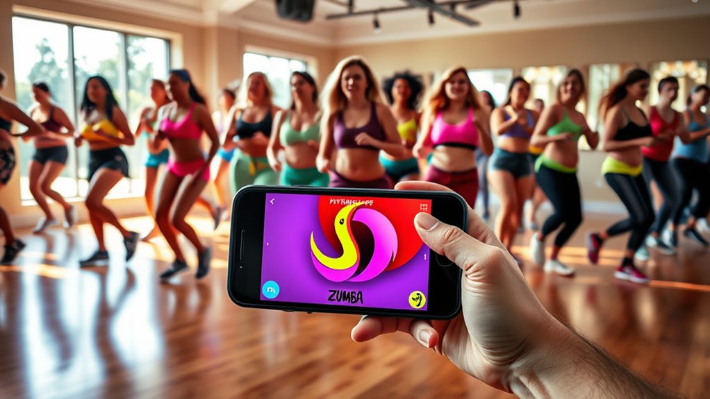 dance workout mobile application