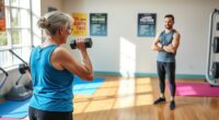 empowering seniors through weight training