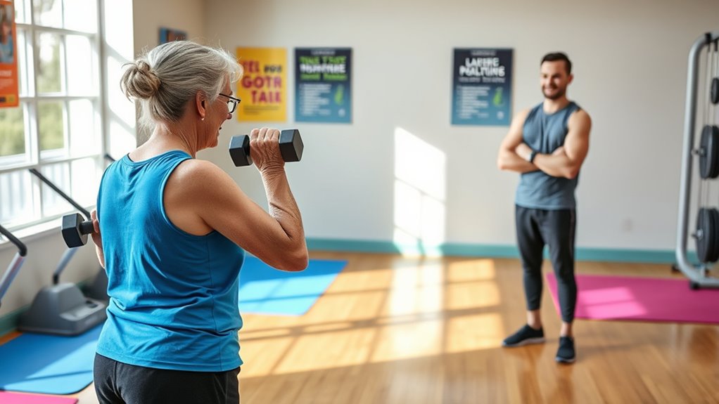 empowering seniors through weight training