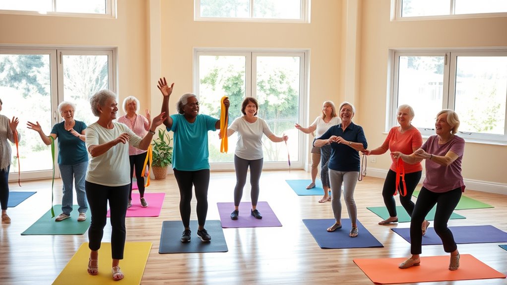 engagement through group exercise