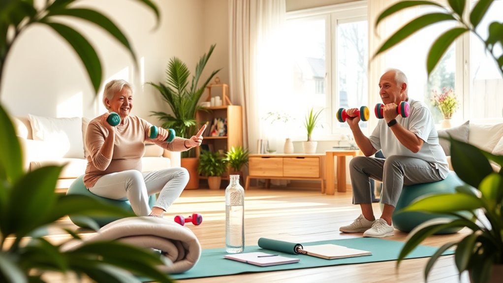 establish regular exercise habits