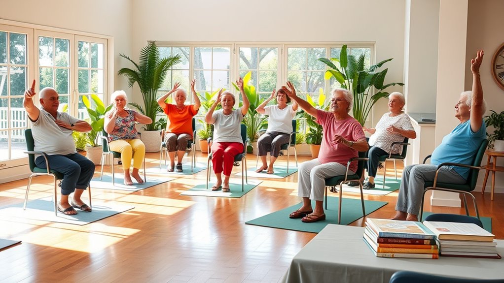evidence for chair yoga