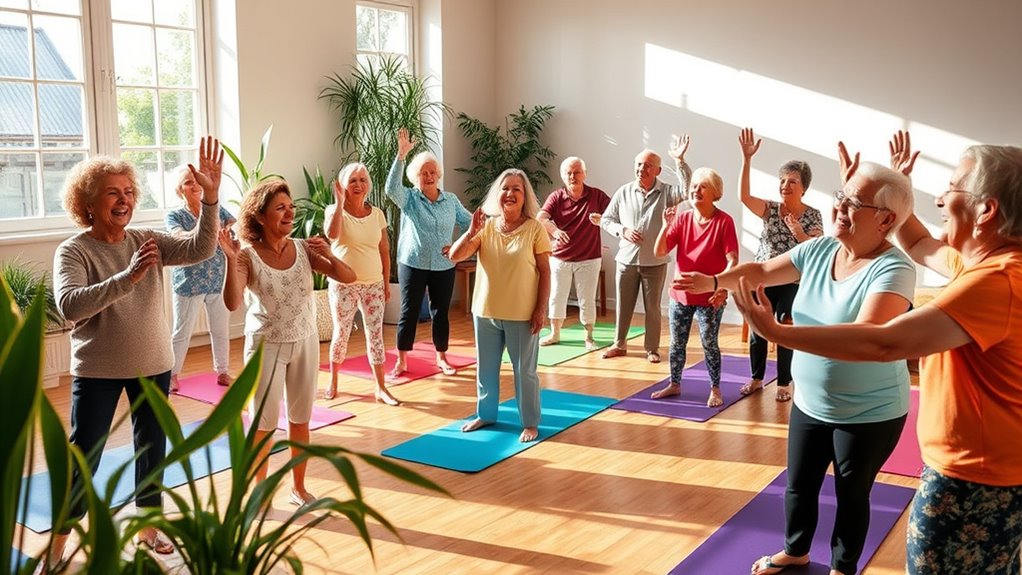 group classes enhance mental well being