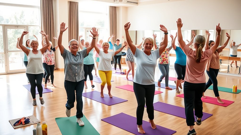 group exercise enhances heart health