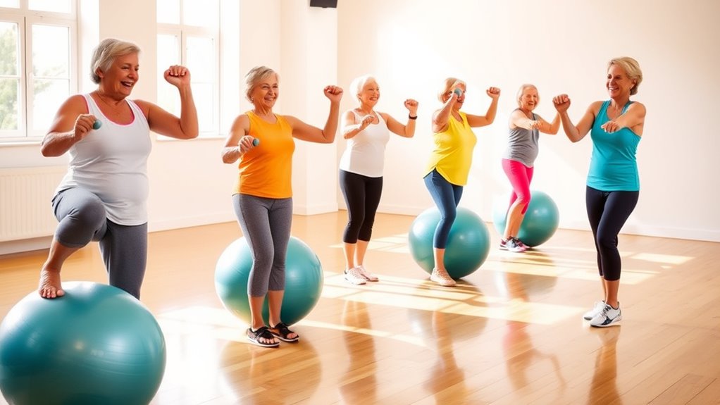 improved coordination and posture