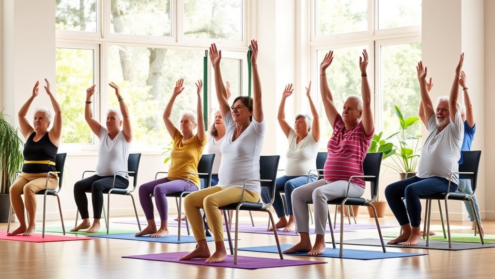 inclusive chair yoga practices