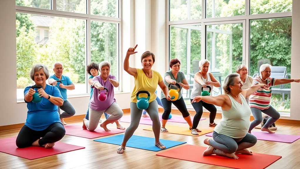 kettlebell workouts for seniors
