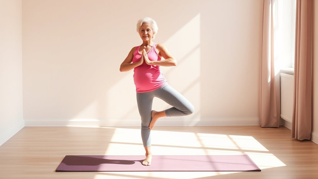 knee and hip flexibility