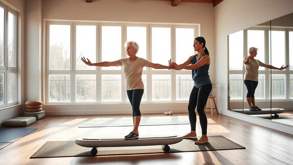 progressive techniques for balance