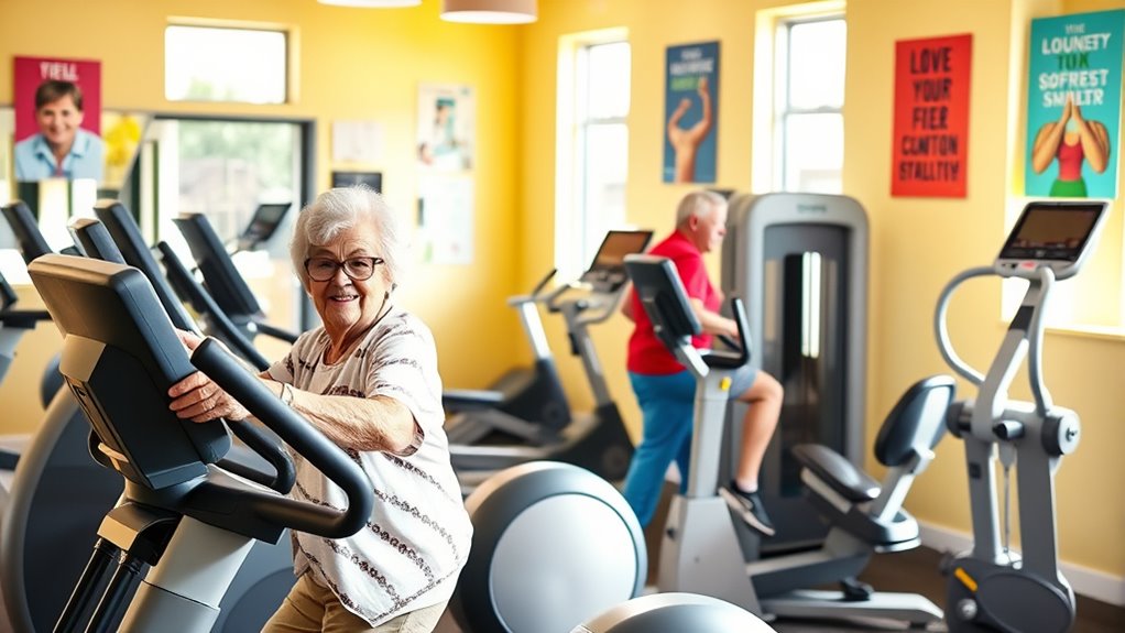 safe senior workout machines