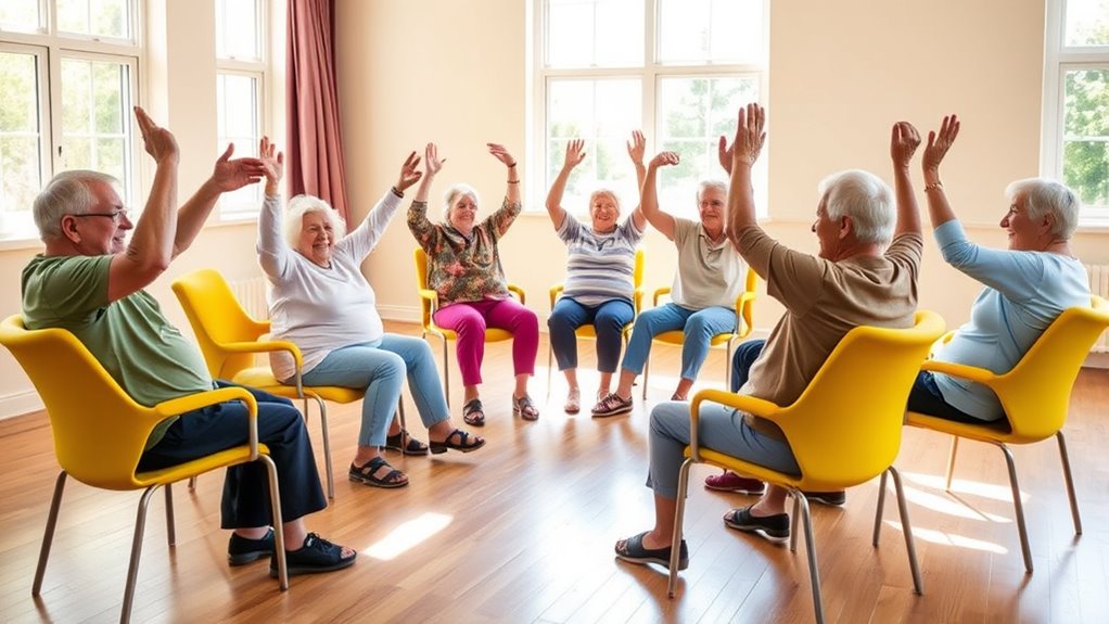 seated exercises enhance senior health