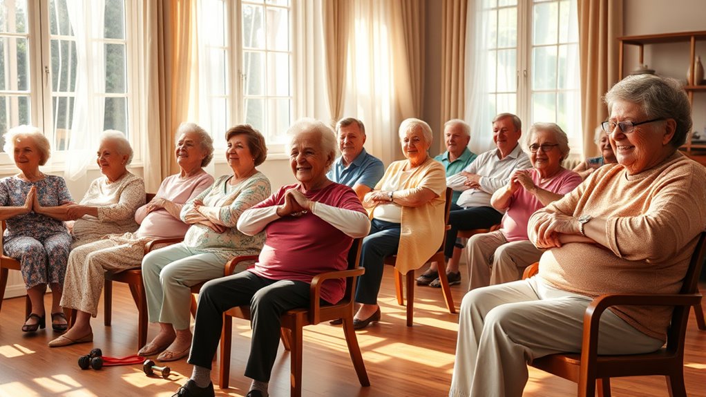 seated exercises for seniors
