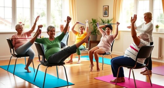 seated leg workouts for seniors