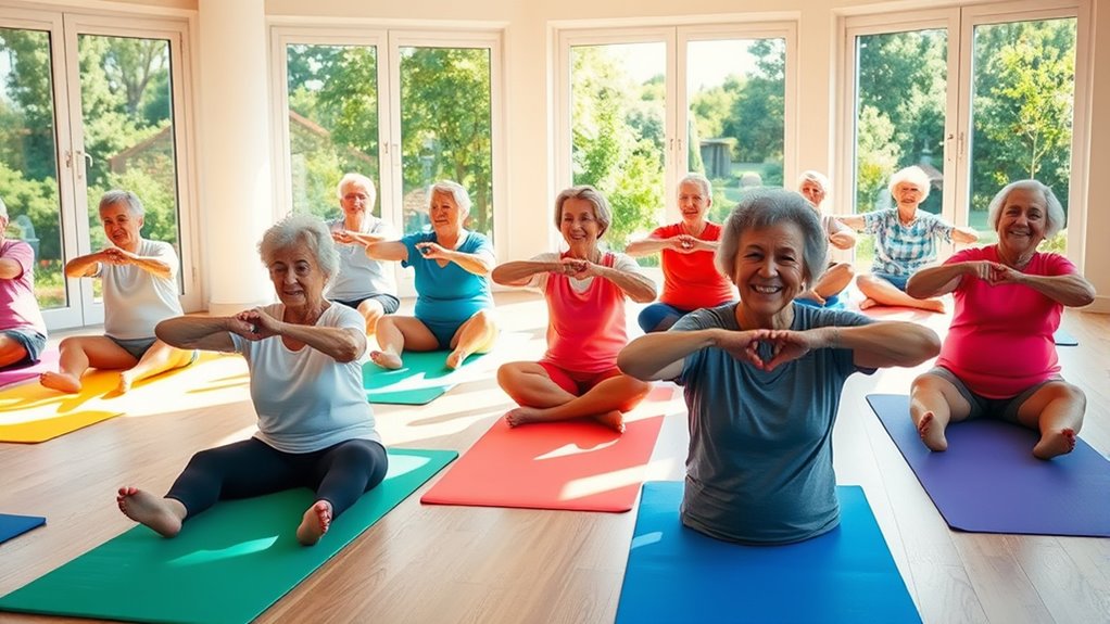 seated workouts enhance senior health