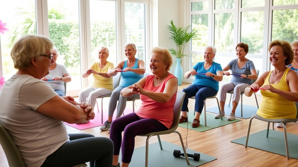 seated workouts for daily routine