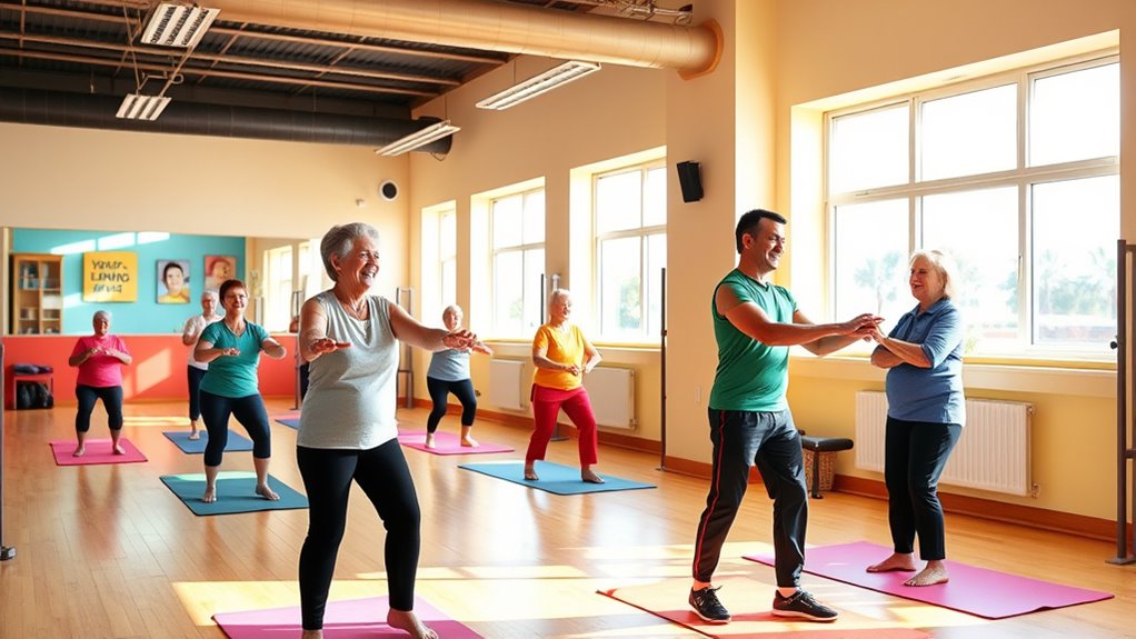 selecting a senior friendly gym