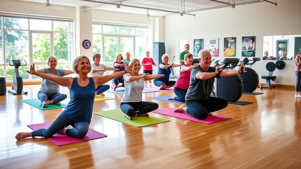 senior exercise and wellness