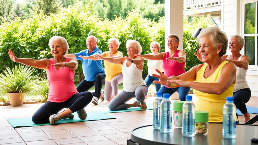 senior exercise program safety
