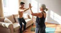 senior fitness at home